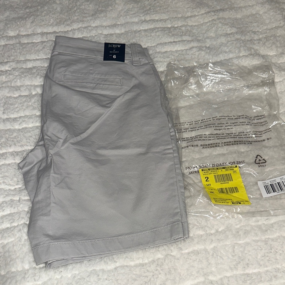 J. Crew Light Gray Shorts